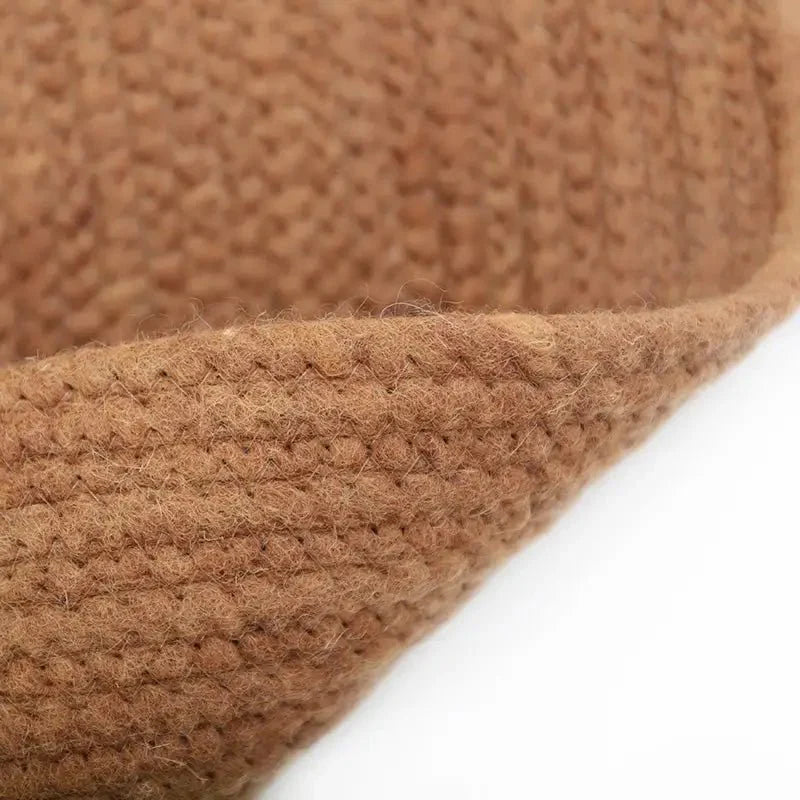 Alfombra de lana redonda NEETHU TOFFEE SLaineHome & Garden > Decor > Rugs