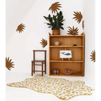 Soft velvet children's rug 100x150 | modern