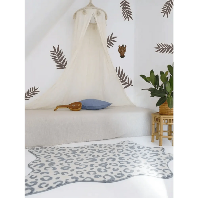 Alfombra infantil BAO SILVER BLUE 100x150PolypropyleneHome & Garden > Decor > Rugs