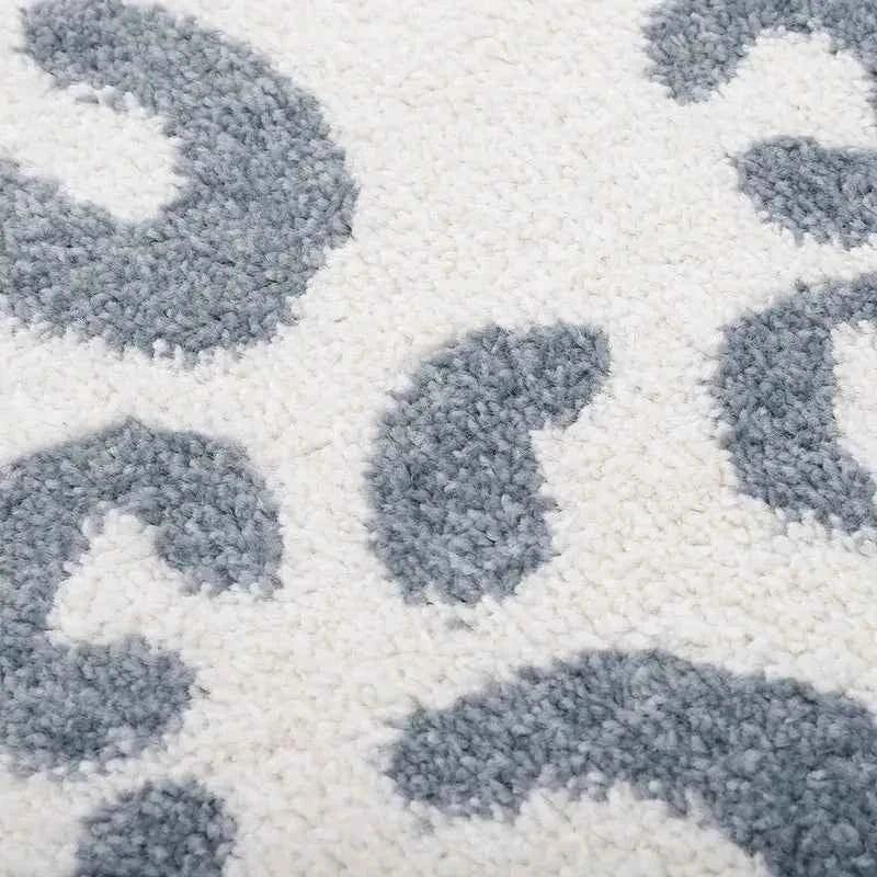Modern Soft Kids Rug | 100x150 cm, Silver Blue