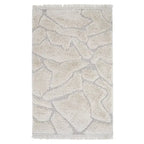 Alfombra infantil bohemia con relieve y diseño étnico para niños