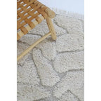 Alfombra infantil bohemia con relieve y diseño étnico para niños