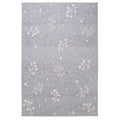 Children's flat-weave rug | Blue-grey