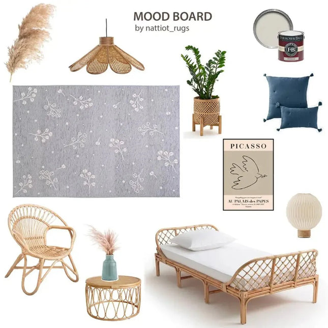 Alfombra infantil végétal LITTLE NATUREPolypropyleneHome & Garden > Decor > Rugs