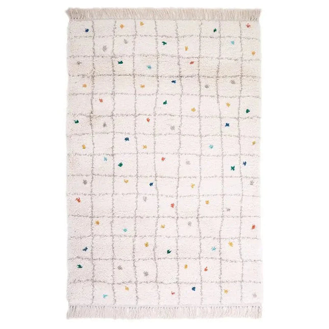 Alfombra infantil de algodón multicolores RITTAH MPolypropyleneHome & Garden > Decor > Rugs