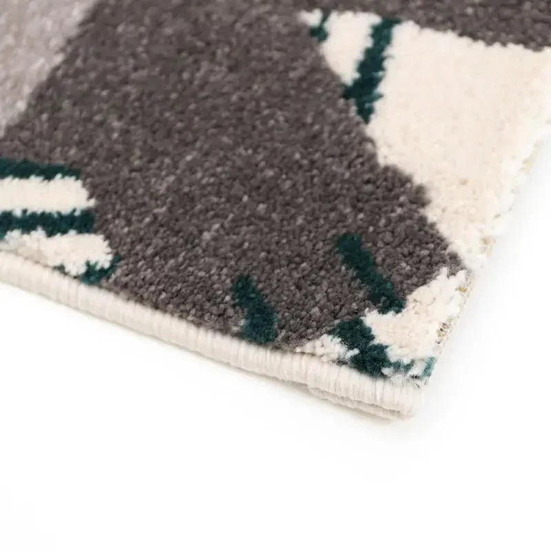 Dinosaur rug for kids, 120x170 cm | Stain-resistant