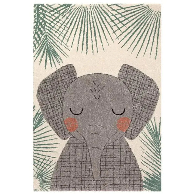 Alfombra infantil éléphant JUNKOPolypropyleneHome & Garden > Decor > Rugs
