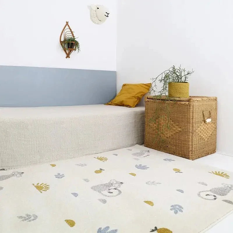 Soft honey velvet children's rug | 120x170 cm
