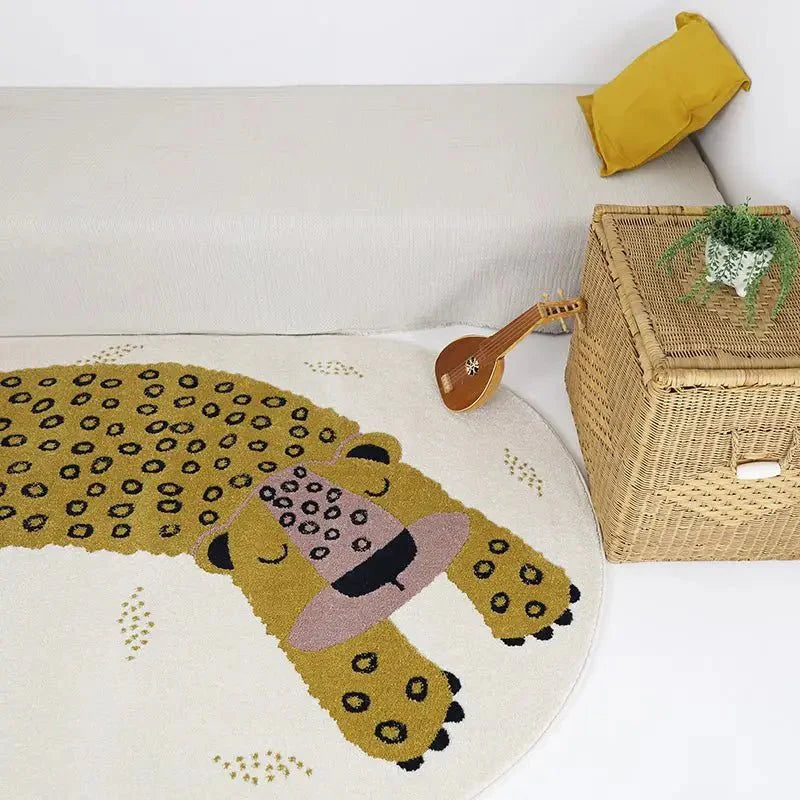 Alfombra infantil petit léopard KLEO MIELPolypropyleneHome & Garden > Decor > Rugs