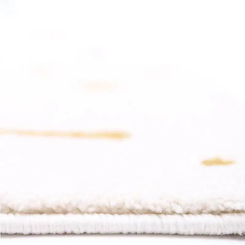 children's rug with palm tree design and soft velvet