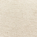 alfombra lavable en máquina color crema con pelo corto