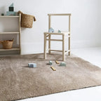Machine-washable soft rug for home | Cream color