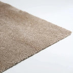 Machine-washable soft rug for home | Cream color