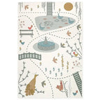 Alfombra infantil 123x180 cm | interior y exterior