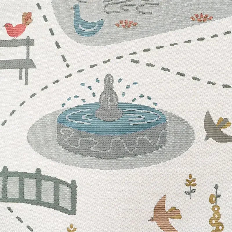 Alfombra infantil 123x180 cm | interior y exterior