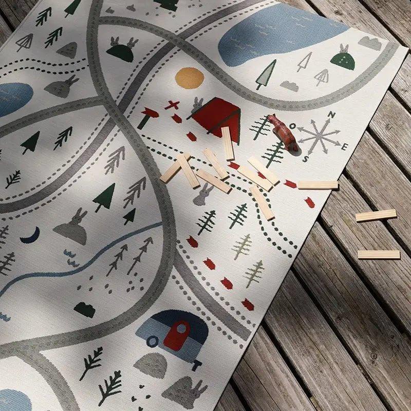 Children's play mat | indoor and outdoor use 123x180 cm