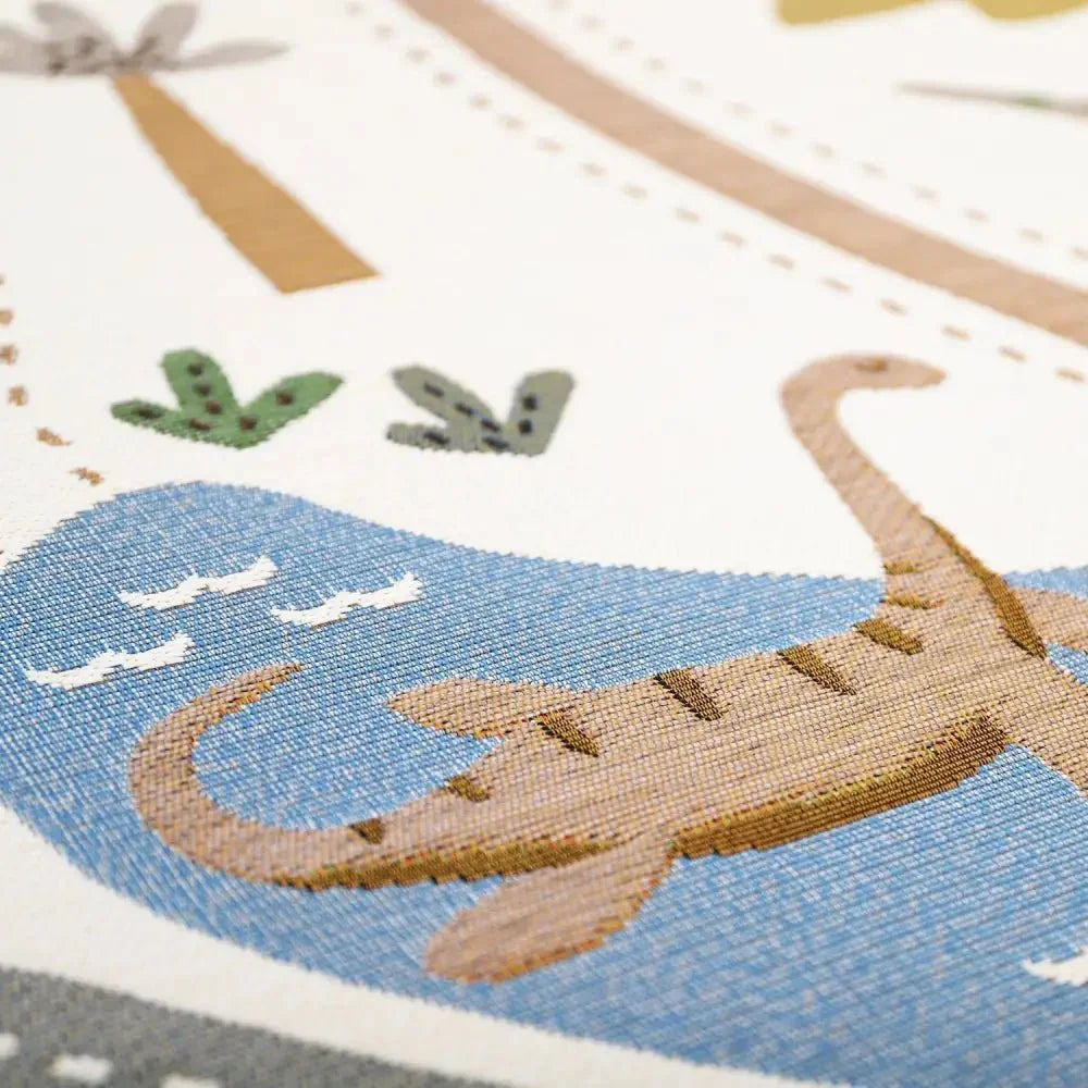 Kids' rug with dinosaurs | for indoor and outdoor use