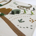 Kids' rug with dinosaurs | for indoor and outdoor use
