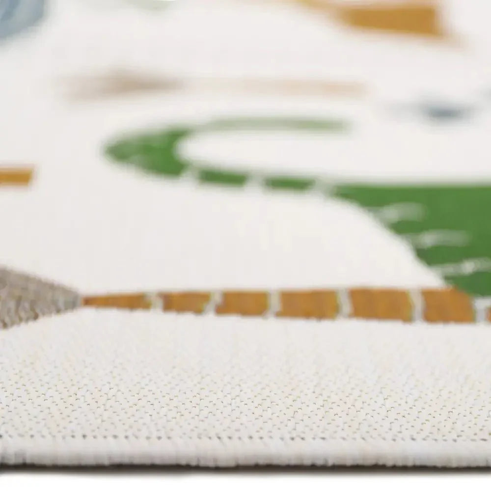 Kids' rug with dinosaurs | for indoor and outdoor use