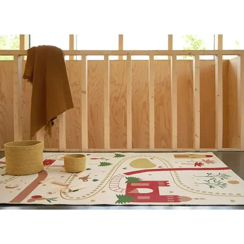 Alfombra infantil para interior y exterior | 123x180 cm