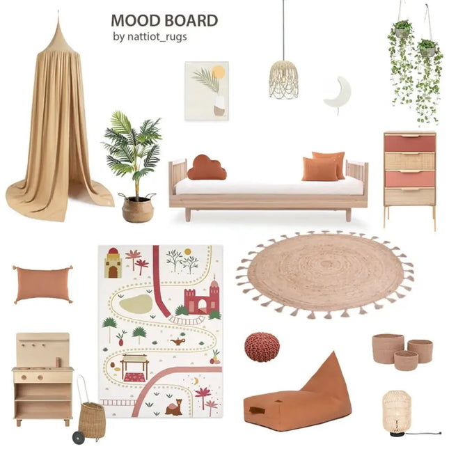 Alfombra infantil interior y exterior LITTLE MARRAKECH 123x180PolypropyleneHome & Garden > Decor > Rugs