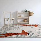 Giraffe children's rug 133x190 cm for bedrooms