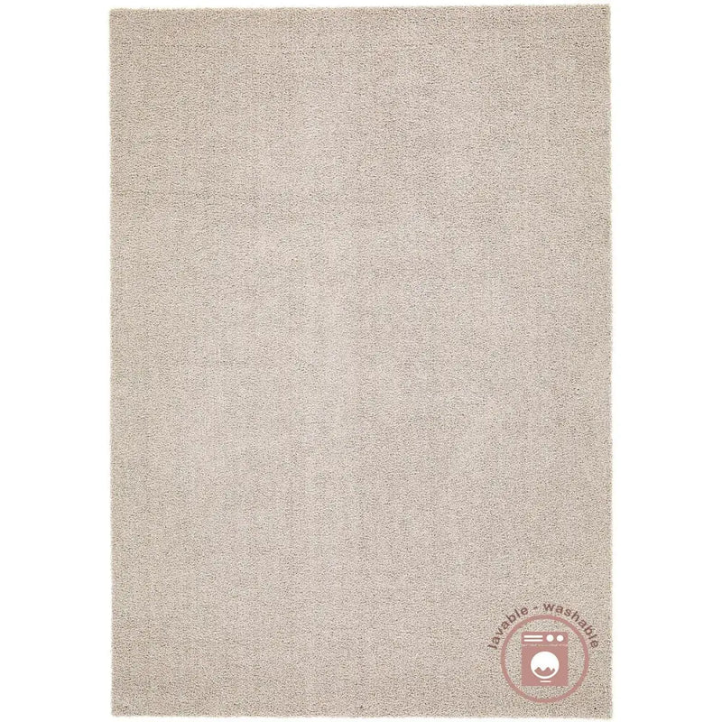 Alfombra lavable en maquina uni ETICO CREME LPolypropyleneHome & Garden > Decor > Rugs
