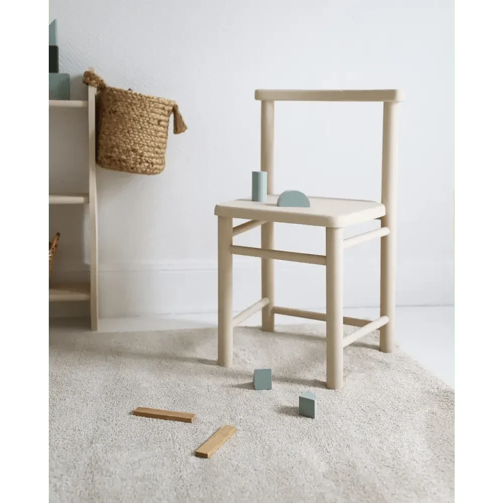 Machine washable plain cream rug