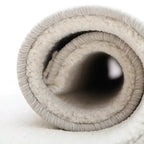 Recycled polypropylene rug | woolly feel and timeless design