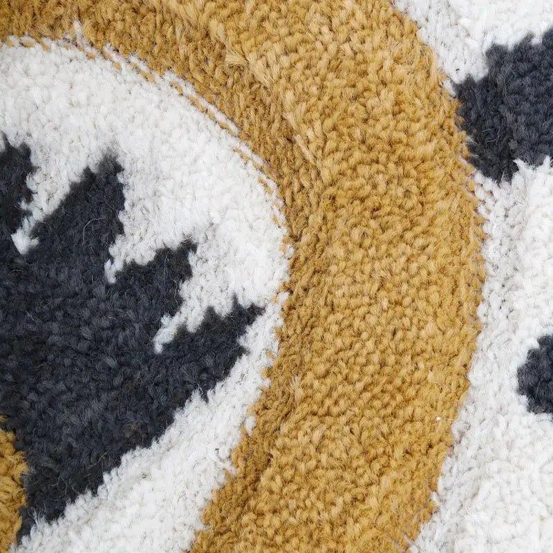 Round lion design children's rug | for baby