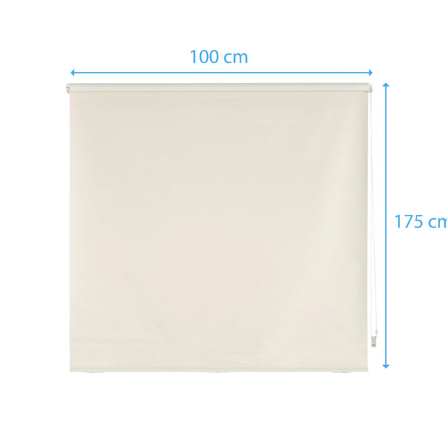 Estor Enrollable 100X175 BEIGE Poliéster TranslúcidoestorHome & Garden > Decor > Window Treatments > Window Blinds & Shades > Shades