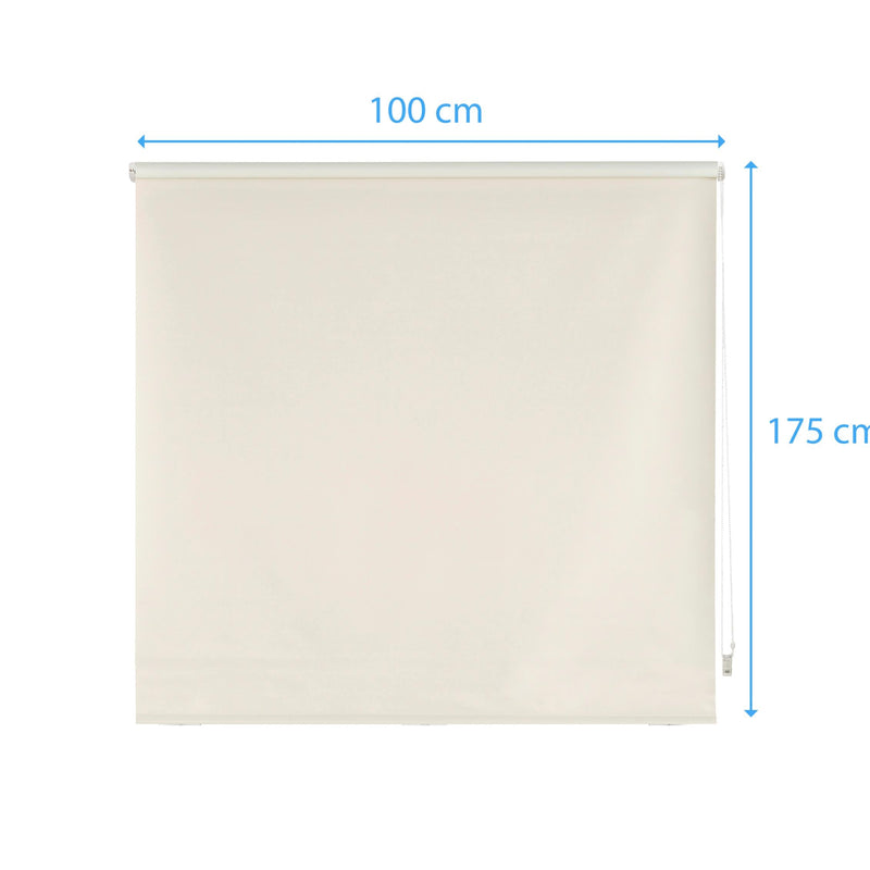 Estor Enrollable 100X175 BEIGE Poliéster TranslúcidoestorHome & Garden > Decor > Window Treatments > Window Blinds & Shades > Shades