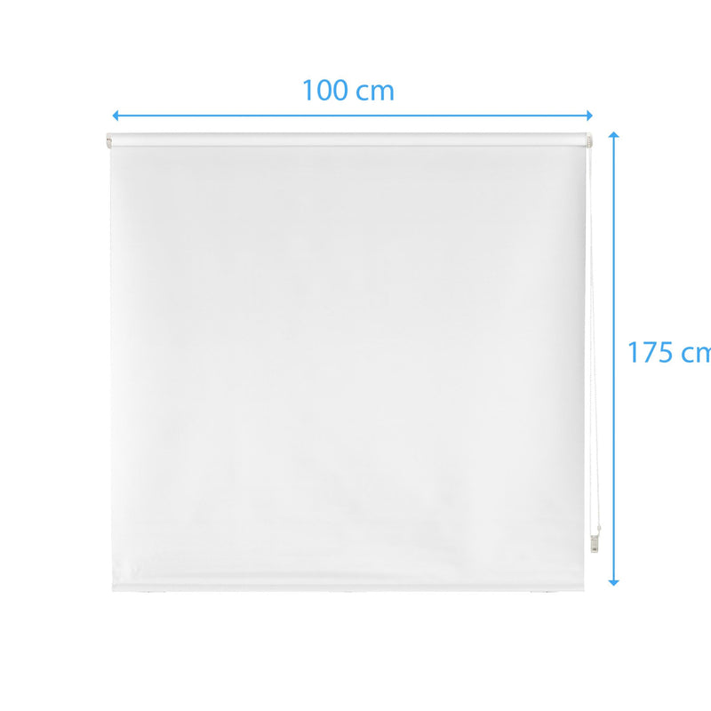 Estor Enrollable 100X175 BLANCO OPTICO TranslúcidoHome & Garden > Decor > Window Treatments > Window Blinds & Shades > Shades