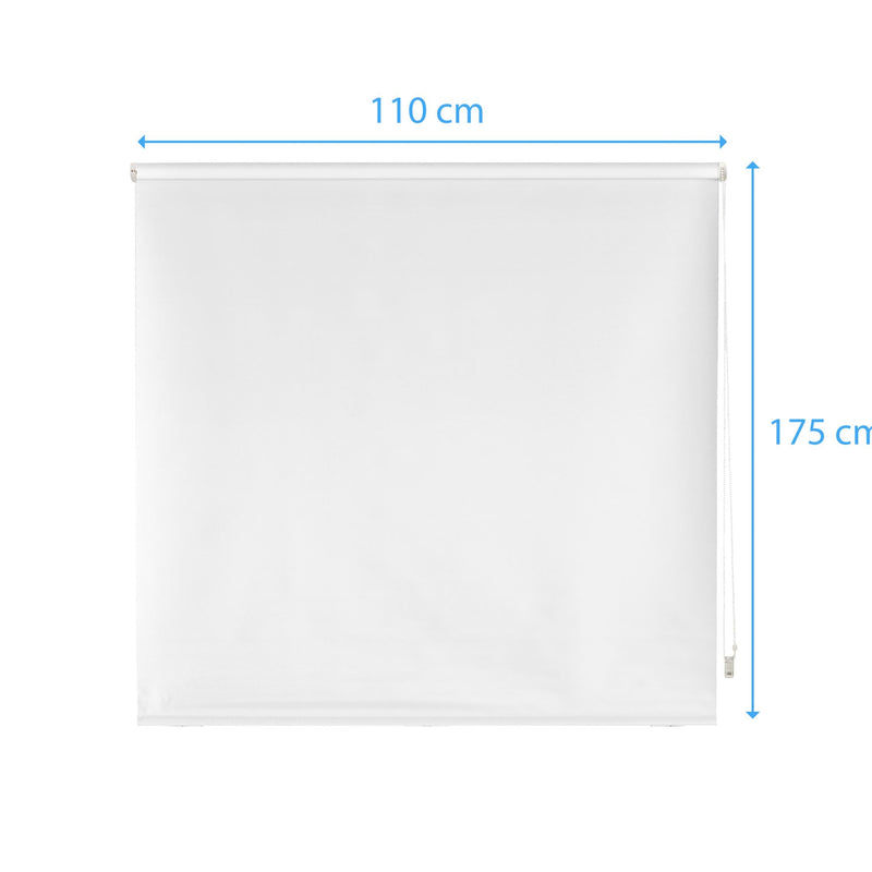 Estor Enrollable 110X175 BLANCO OPTICO TranslúcidoHome & Garden > Decor > Window Treatments > Window Blinds & Shades > Shades