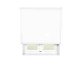 White translucent roller blind 110x175 UV protection