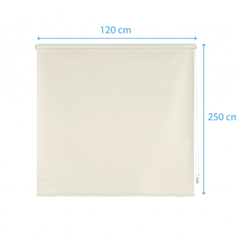 Estor Enrollable 120X250 BEIGE Poliéster TranslúcidoHome & Garden > Decor > Window Treatments > Window Blinds & Shades > Shades