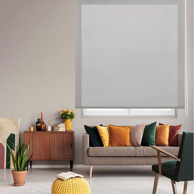 Estor Enrollable 130x175 PLATA Poliéster TranslúcidoHome & Garden > Decor > Window Treatments > Window Blinds & Shades > Shades