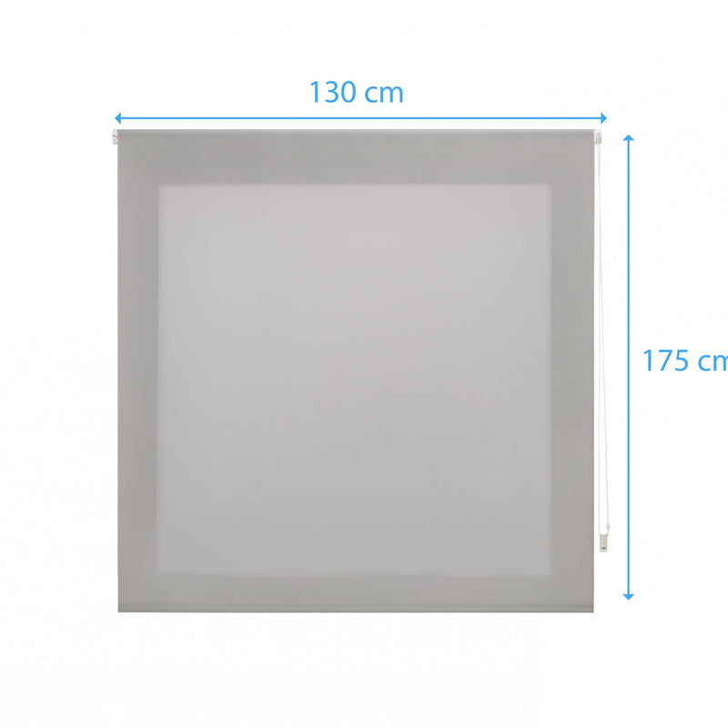 Estor Enrollable 130x175 PLATA Poliéster TranslúcidoHome & Garden > Decor > Window Treatments > Window Blinds & Shades > Shades