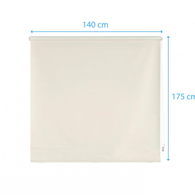 Estor Enrollable 140X175 BEIGE Poliéster TranslúcidoHome & Garden > Decor > Window Treatments > Window Blinds & Shades > Shades