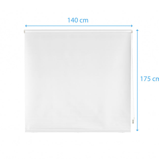 Estor Enrollable 140X175 BLANCO OPTICO TranslúcidoHome & Garden > Decor > Window Treatments > Window Blinds & Shades > Shades