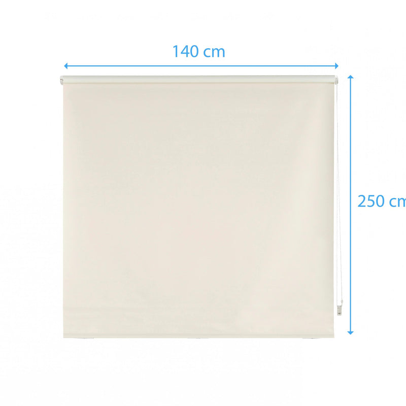 Estor Enrollable 140X250 BEIGE Poliéster TranslúcidoHome & Garden > Decor > Window Treatments > Window Blinds & Shades > Shades