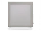 Translucent silver polyester roller blind 150x175