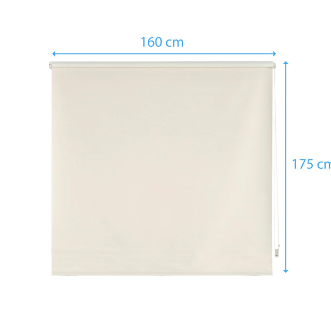 Estor Enrollable 160X175 BEIGE Poliéster TranslúcidoHome & Garden > Decor > Window Treatments > Window Blinds & Shades > Shades