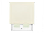 Estor enrollable beige 180x250 poliéster translúcido