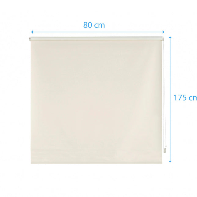 Estor Enrollable 80X175 BEIGE Poliéster TranslúcidoEstorHome & Garden > Decor > Window Treatments > Window Blinds & Shades > Shades
