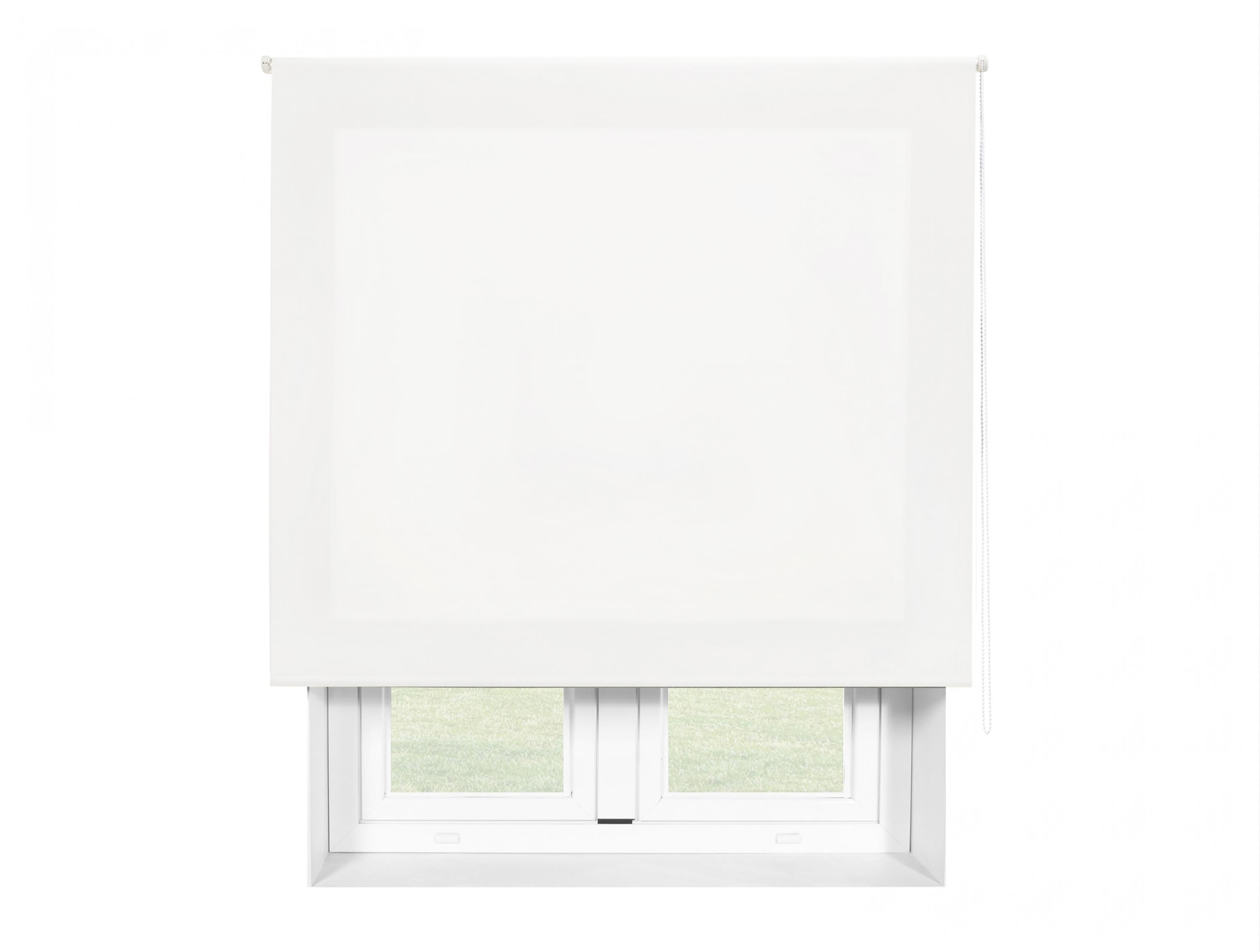 Translucent roller blind 80x175 raw polyester