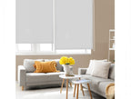 Roller blind 80x175 cm silver translucent polyester