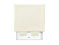 Estor enrollable beige poliéster translúcido para sala