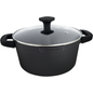 High Casserole with Glass Lid – PPG Quantanium Non-stick Reinforced with Titanium