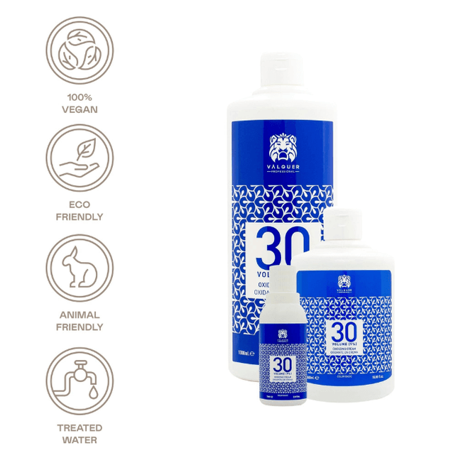 Polvos decolorantes con oxidante 30 vol para uso profesional